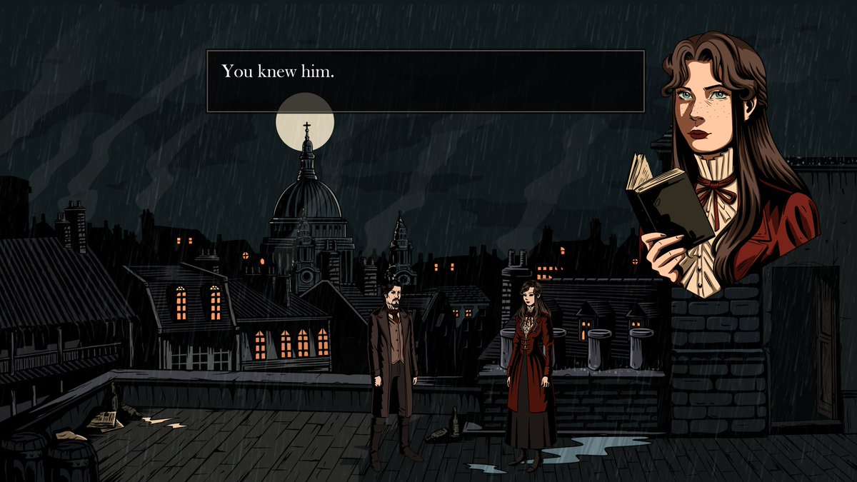 GrimCatGames's tweet image. 🦇Victorian Dread🦇 is a #pointandclick #adventuregame game.  

In this gothic adventure, Eleanor Rosewood, one of London's first female lawyers, will face an ancient evil.   

WISHLIST and watch the TEASER
store.steampowered.com/app/3860830/Vi… #indiedev #gamedev