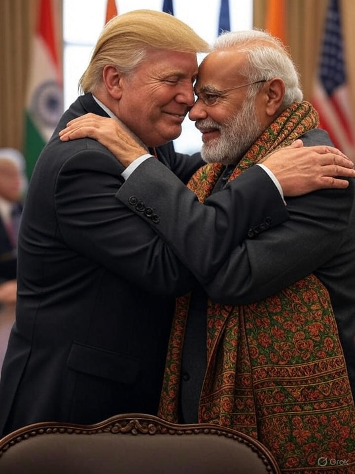 raheeb_abdul's tweet image. Trump:India is taking advantage. Here’s 50% tariff.
Modi Govt: Wow! Recognition at international level!🤡
Beizzati ho ya award function, bas clap karte raho. 👏📉
#ModiLogic #TarrifonIndia #USA #India