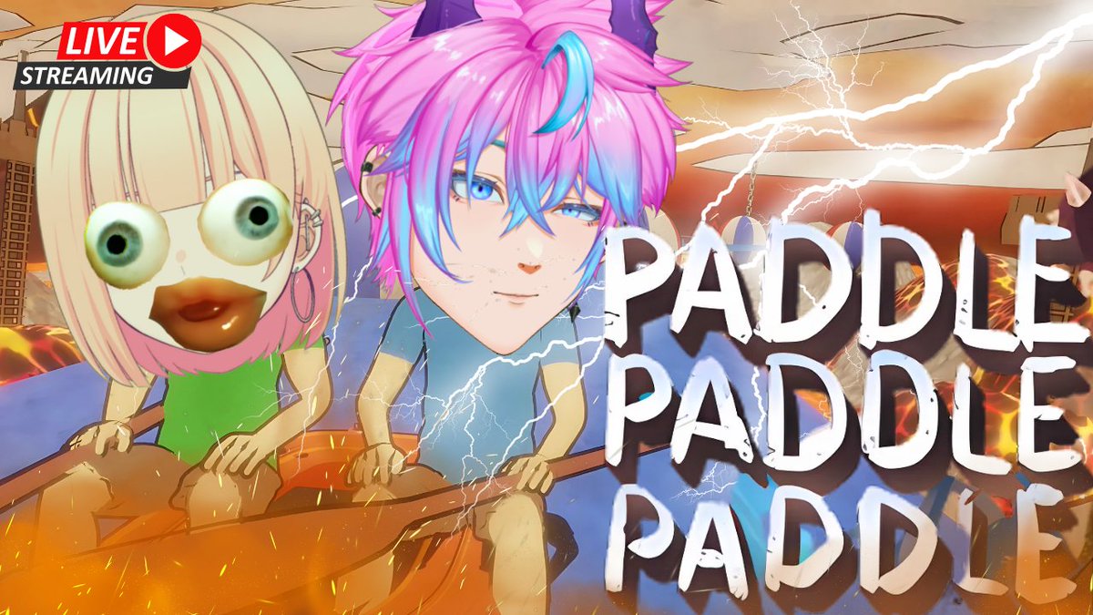 🔥〖LIVE ANNOUNCEMENT〗🔥
   🗓️ 07/08/68 🗓️(THU) 
    ⏰20.30 PM⏰
🚨PADDLE PADDLE PADDLE🚨 
ช่วยกันพายเรือ❌ช่วยกันล่มเรือ✅ 
<a href="/NiewLock/">NIEWLOCK</a> 

youtube.com/watch?v=NT7vUY…

#evatherhinolive #vtuber #vtuberth #วีทูปเบอร์ไทย