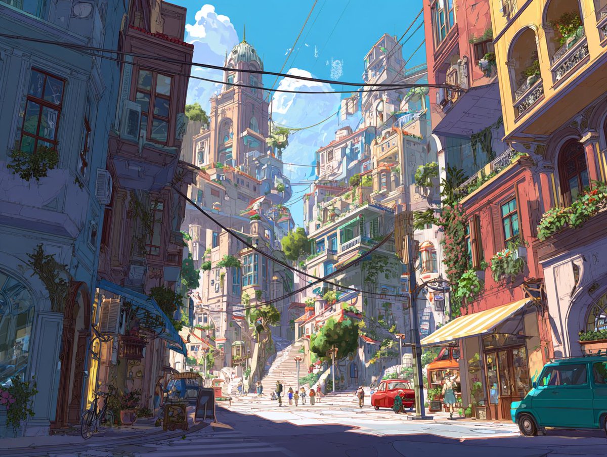 animated cityscape #1