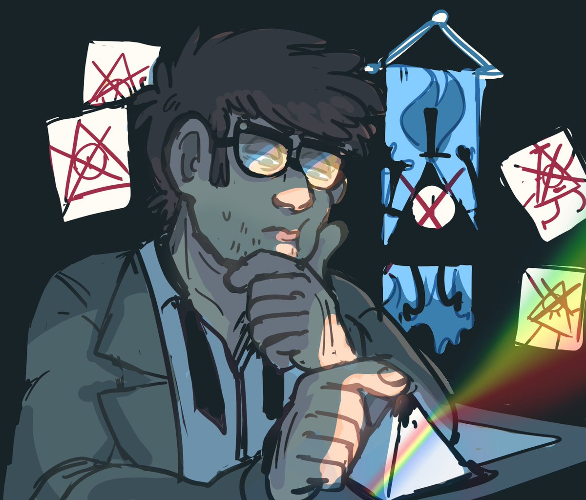 gotta ex out his ex #GravityFalls