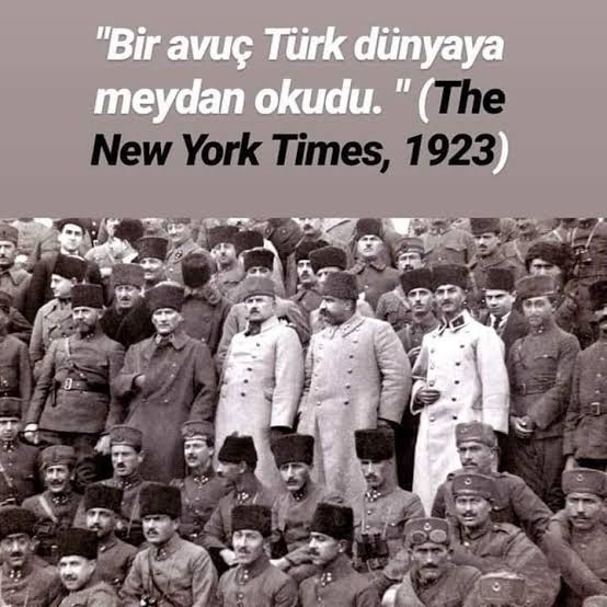 Unutma ey Türk! Onlarda bir avuçtu..

Tarih, tekerrürden ibarettir..