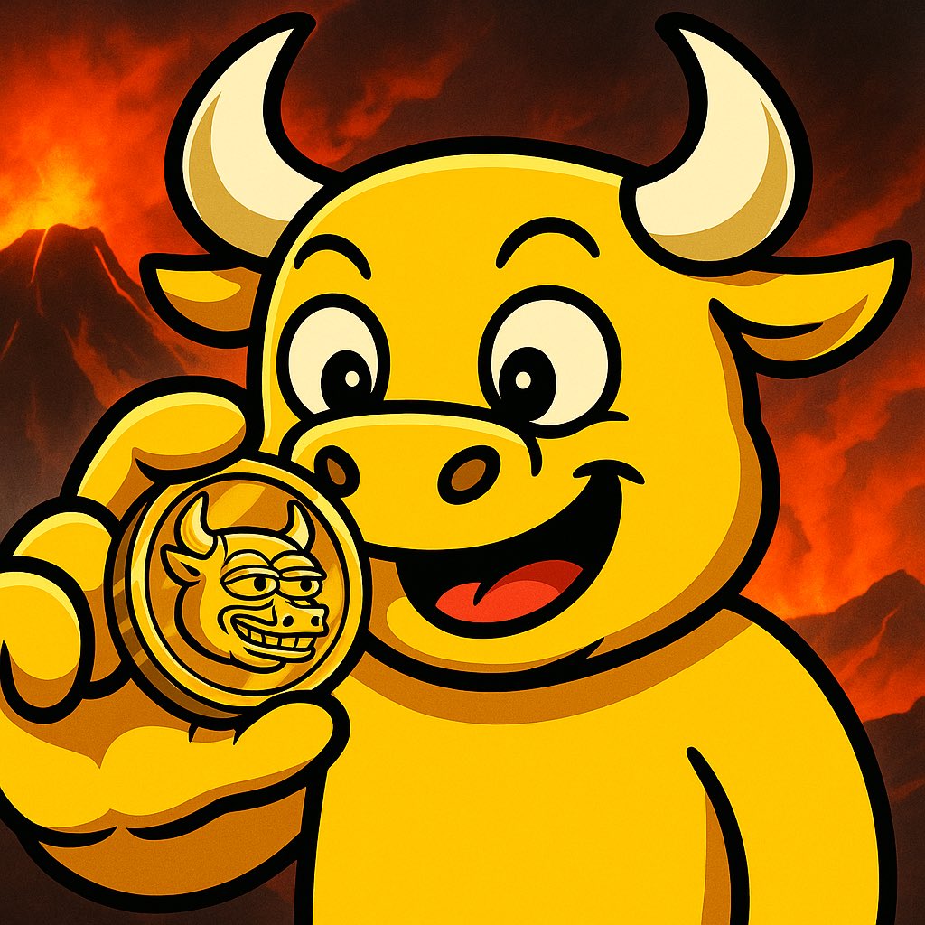 BullMarketSol's tweet image. one golden bull to rule them all