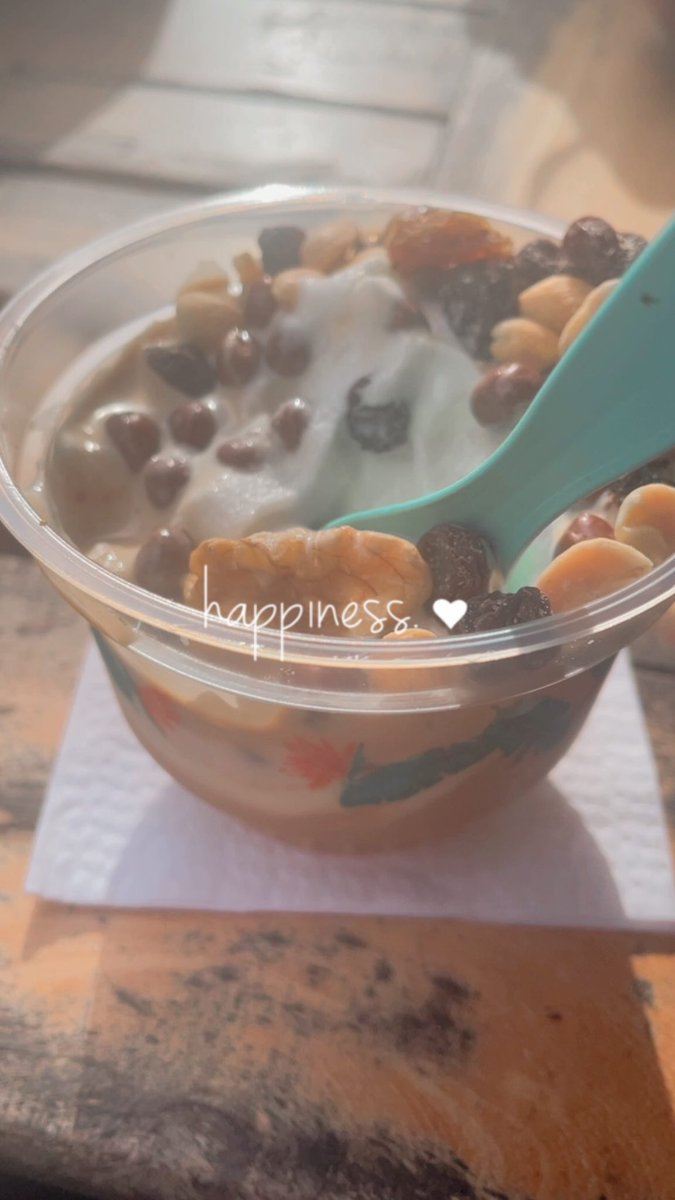 Extrañaba el yogurt helado ❤️‍🩹