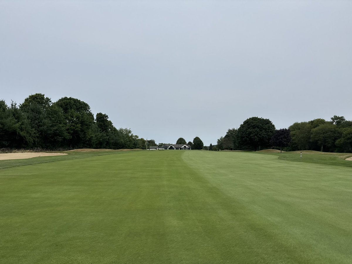 Privateer down on fairways and tees, windjammer tomorrow on greens and approaches; the Battle at Stonington (our 3 day) begins in 8 days, water reserves are getting very low…🤞🏻