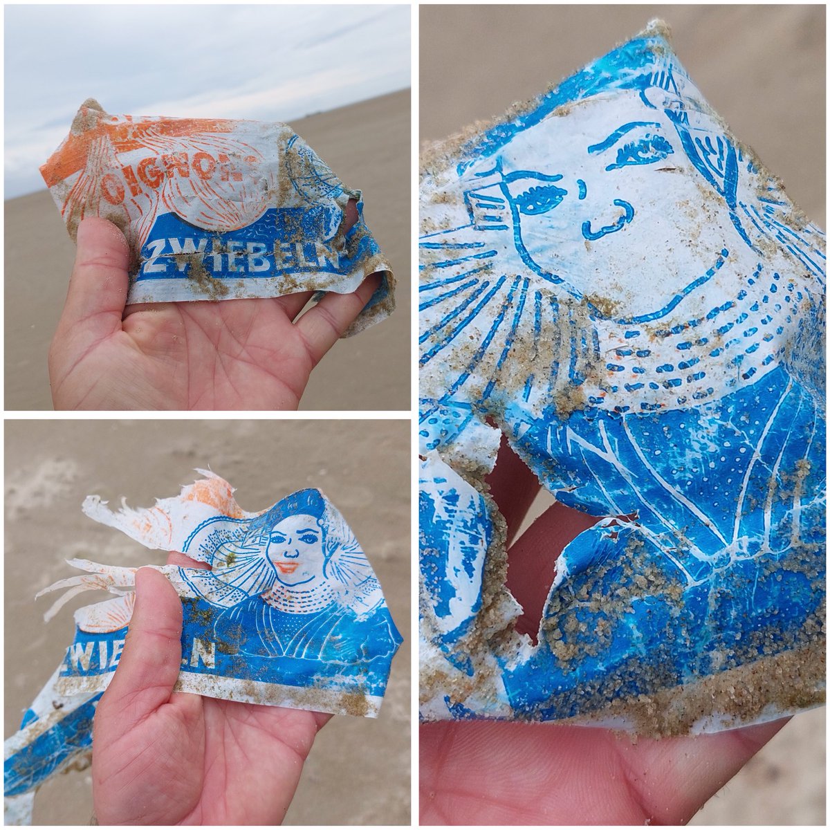 Dit lijkt een historische #zwerfie! 
Wie tips heeft, laat het weten!
#zwerfeologie #zwerfeologisch