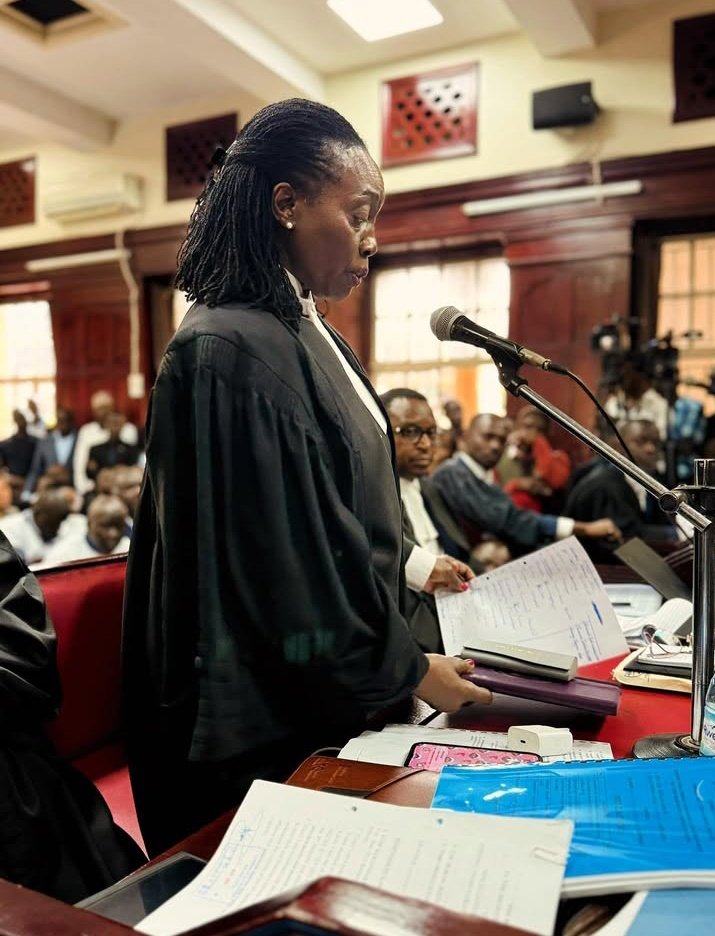 This is the unwavering commitment of <a href="/MarthaKarua/">Martha Karua SC</a> to justice .Earlier today in Uganda representing @kizabisigye
Injustice to one is injustice to all.
#mamatosha
<a href="/BernardKavuli/">Kavuli M. Bernard, FCH</a> <a href="/davidmunen/">David Munene</a> <a href="/KTNNewsKE/">KTN News</a> <a href="/MigunaMiguna/">Dr. Miguna Miguna</a> <a href="/AokoOtieno_/">Maverick Aoko</a> <a href="/Cleophasmalala/">Cleo Malalah</a> <a href="/erickmbuka93/">KIJANA ya KALONZO</a> <a href="/Mutembeiwilli/">Mutembei Wilson</a>