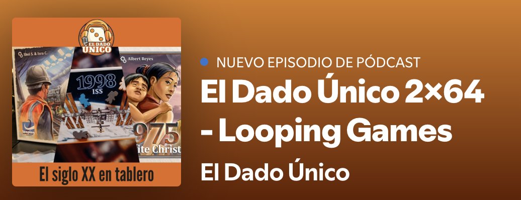 Looping Games (@loopingames) on Twitter photo El otro día visitamos <a href="/ElDadoUnico/">El Dado Unico</a> y hablamos de cómo editamos nuestros juegos, cómo gestionamos la producción, cómo hacemos los crowdfundings y muchas cosas más de las bambalinas de la indústria.
Si queréis saber más...👇
open.spotify.com/episode/5tV0tx… El otro día visitamos <a href="/ElDadoUnico/">El Dado Unico</a> y hablamos de cómo editamos nuestros juegos, cómo gestionamos la producción, cómo hacemos los crowdfundings y muchas cosas más de las bambalinas de la indústria.
Si queréis saber más...👇
open.spotify.com/episode/5tV0tx…