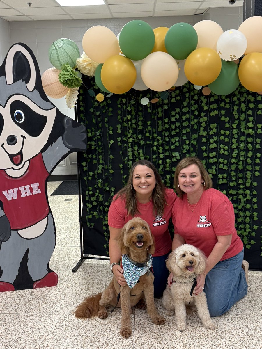 Kicking off the school year at <a href="/HumbleISD/">Humble ISD</a> Convocation! Focusing on the GOOD and starting off the 25-26 school year on a positive note! <a href="/HumbleISD_WHE/">Woodland Hills Elementary</a> is 50 years STRONG this year! ❤️🦝 🥳 🎉 #togetherwemakeateam