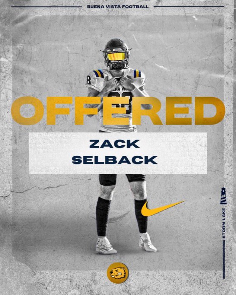#AGTG Extremely blessed to receive my 7th Official offer from Buena Vista University!🔵🟡 <a href="/BVU_Football/">BVU Football</a> <a href="/CoachEHubbard/">Coach Hubbard</a> <a href="/NatureCoastFB/">Nature Coast Tech Football 🦈🏈</a> <a href="/Andy_Villamarzo/">Andy Villamarzo</a> <a href="/larryblustein/">Blustein Recruiting</a> <a href="/PrepRedzoneFL/">Prep Redzone Florida</a> <a href="/FlaHSFootball/">FloridaHSFootball.com</a> <a href="/scoutSMART_/">scoutSMART®</a> <a href="/BigCountyPreps1/">BCP SPORTS</a> <a href="/in_huddle/">InTheHuddleScouting</a> <a href="/NPCoachZim/">Donnie Zimmerman</a> <a href="/NP_Florida/">Chad Jamison</a> <a href="/CoachHawley/">Coach Hawley, M.A.Ed.</a>