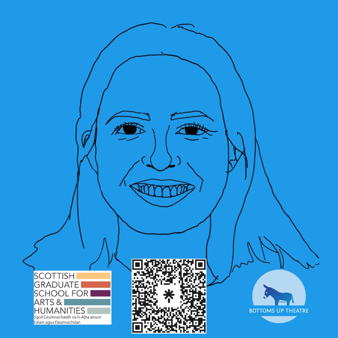 BottomsUpT's tweet photo. “The emancipation proclamation can only take us so far!"
Esme Paul is our amazing Assistant Director, master of the props and keeping everyone in character
Get your tickets for In His Own Image through the QR code or at https://t.co/EyBWDL0ckl! https://t.co/A5eROkOCNq