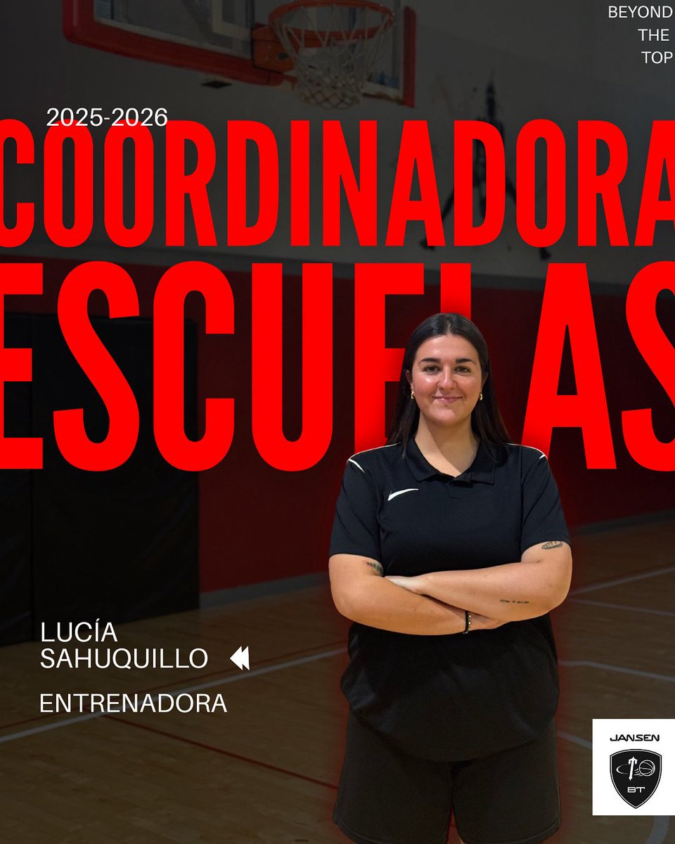 📣 Lucía Sahuquillo será la nueva Coordinadora de Escuelas para la temporada 2025-2026.

Una responsabilidad que compaginará con su labor como entrenadora en el club.

Ilusión, compromiso y cercanía para seguir formando desde la base.

#CarácterTorre | #Torrelodones