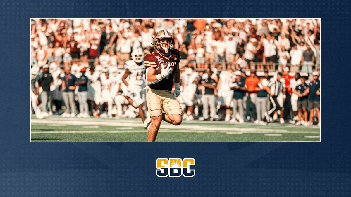 Sun Belt (@sunbelt) on Twitter photo 𝗦𝗧𝗔𝗧𝗘𝗠𝗘𝗡𝗧 𝗦𝗘𝗔𝗦𝗢𝗡.
Retooled <a href="/TXSTATEFOOTBALL/">Texas State Football</a> roster aims to build on back-to-back bowl victories & challenge for first-ever <a href="/SunBeltFB/">Sun Belt Football</a> West Division crown. ☀️🏈
📰 » sunbelt.me/3UiPgyn 𝗦𝗧𝗔𝗧𝗘𝗠𝗘𝗡𝗧 𝗦𝗘𝗔𝗦𝗢𝗡.
Retooled <a href="/TXSTATEFOOTBALL/">Texas State Football</a> roster aims to build on back-to-back bowl victories & challenge for first-ever <a href="/SunBeltFB/">Sun Belt Football</a> West Division crown. ☀️🏈
📰 » sunbelt.me/3UiPgyn
