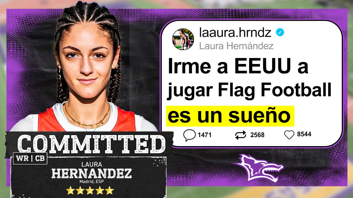 Raritos del Football (@raritosfootball) on Twitter photo ¡NUEVO VÍDEO EN EL CANAL!
<a href="/AitorManzano_/">Aitor Manzano</a> nos trae una nueva entrevista en este caso, la primera figura femenina que pasa por el canal: Laura Hernández, campeona de Europa U17 con España.
Se va a Kansas Wesleyan a jugar becada y nos cuenta su historia.
youtu.be/tivu_4traDI ¡NUEVO VÍDEO EN EL CANAL!
<a href="/AitorManzano_/">Aitor Manzano</a> nos trae una nueva entrevista en este caso, la primera figura femenina que pasa por el canal: Laura Hernández, campeona de Europa U17 con España.
Se va a Kansas Wesleyan a jugar becada y nos cuenta su historia.
youtu.be/tivu_4traDI