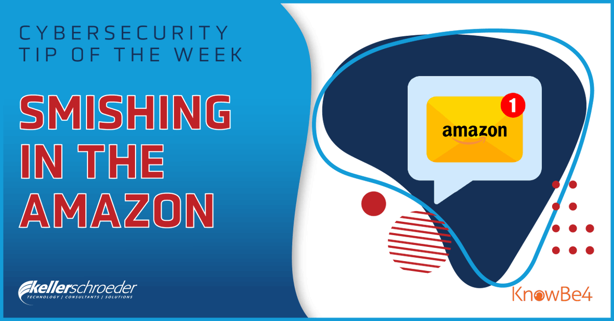 Cybercriminals are sending fake texts claiming your purchase failed inspection and offering a full refund. hubs.la/Q03BnVKN0
#KnowBe4 #Cybersecurity #Amazon #Smishing