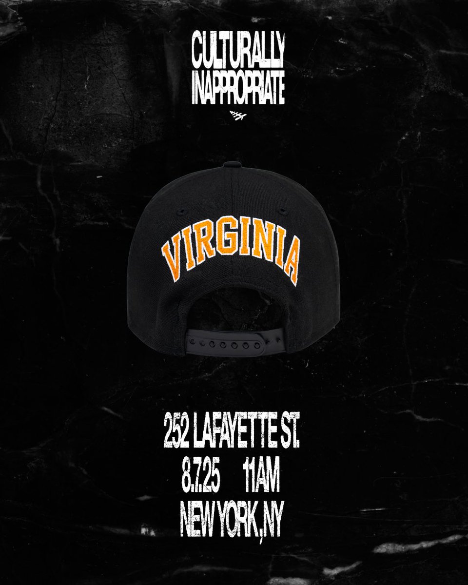 planes's tweet image. VIRGINIA to the WORLD
CLIPSE x Paper Planes Tee + Crown
Limited quantities available In-store TOMORROW  8.7.25 — 11AM
252 Lafayette St, NYC

#PaperPlanes #Clipse #CulturallyInappropriate