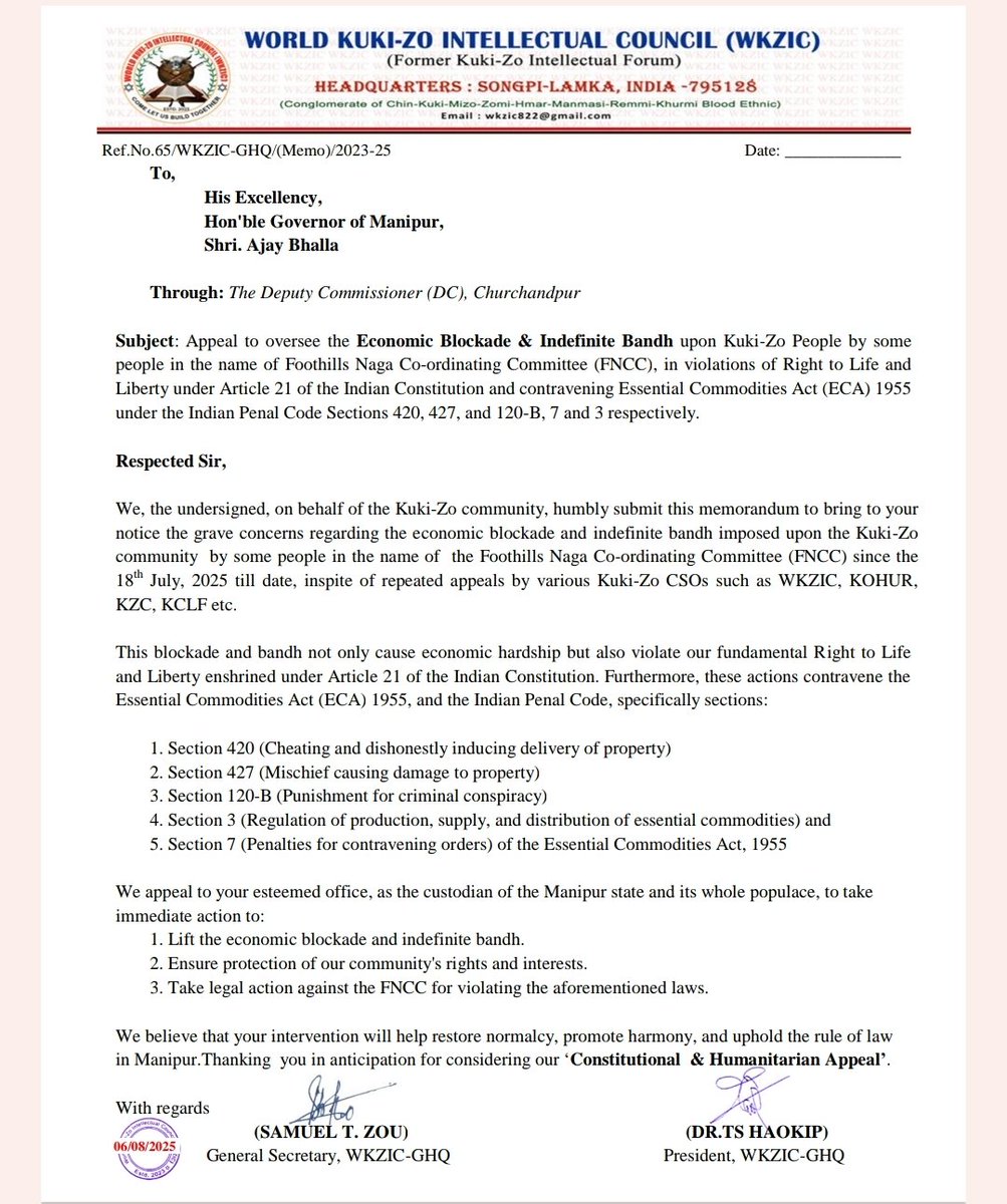 WORLD KUKI-ZO INTELLECTUAL COUNCIL (WKZIC) tweet media