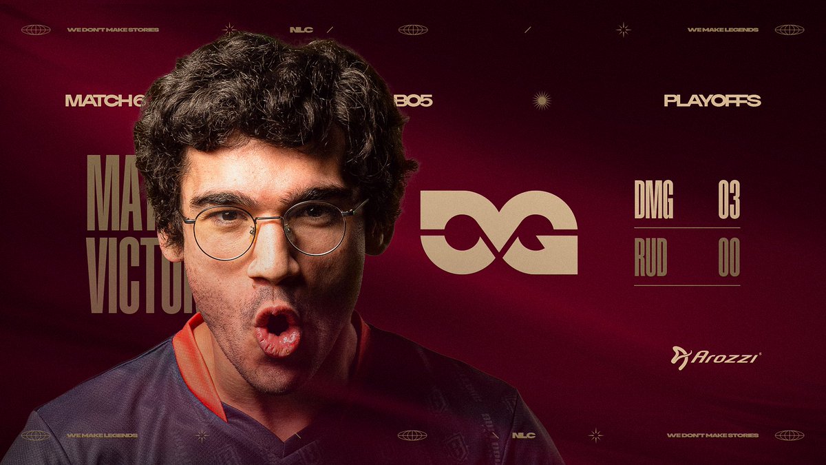 Arozzi NLC (@nlclol) on Twitter photo A wild 25-minute game with 51 kills - and <a href="/DMGesportGG/">DMG Esports</a> take the series!
With a dominant 3-0, DMG move on to the next stage of the lower bracket. The run isn't over yet 👊 A wild 25-minute game with 51 kills - and <a href="/DMGesportGG/">DMG Esports</a> take the series!
With a dominant 3-0, DMG move on to the next stage of the lower bracket. The run isn't over yet 👊