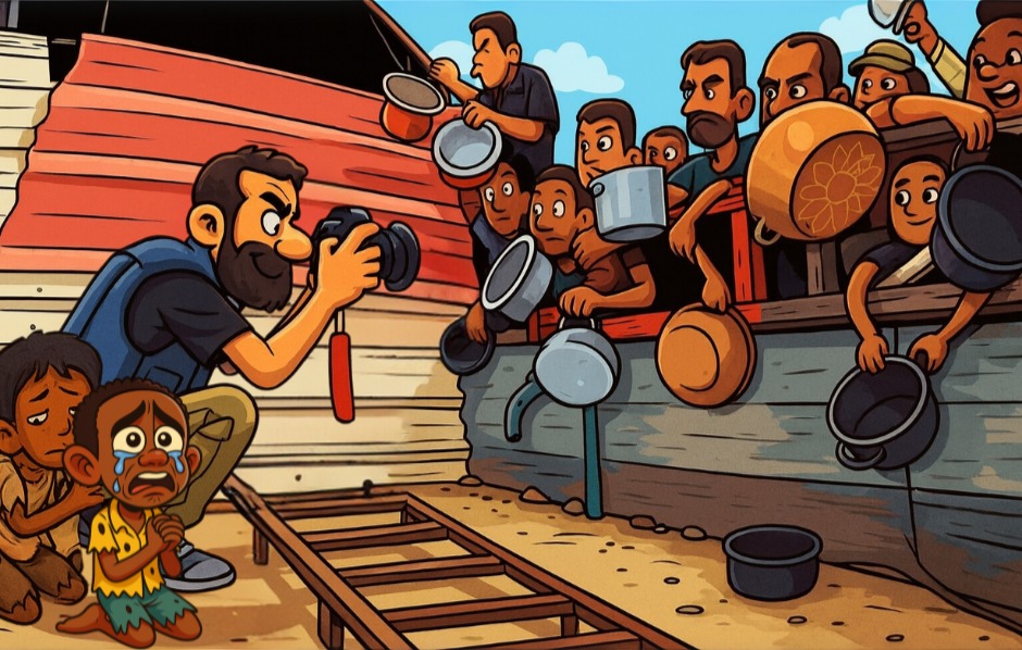 رنج کودکان بلوچستان واقعی است، اما توجه جهانیان را جلب نمی‌کند.

عکاسان و رسانه‌های جهان به جای پرداختن به رنج این کودکان، مشغول جعل واقعیت در غزه هستند.