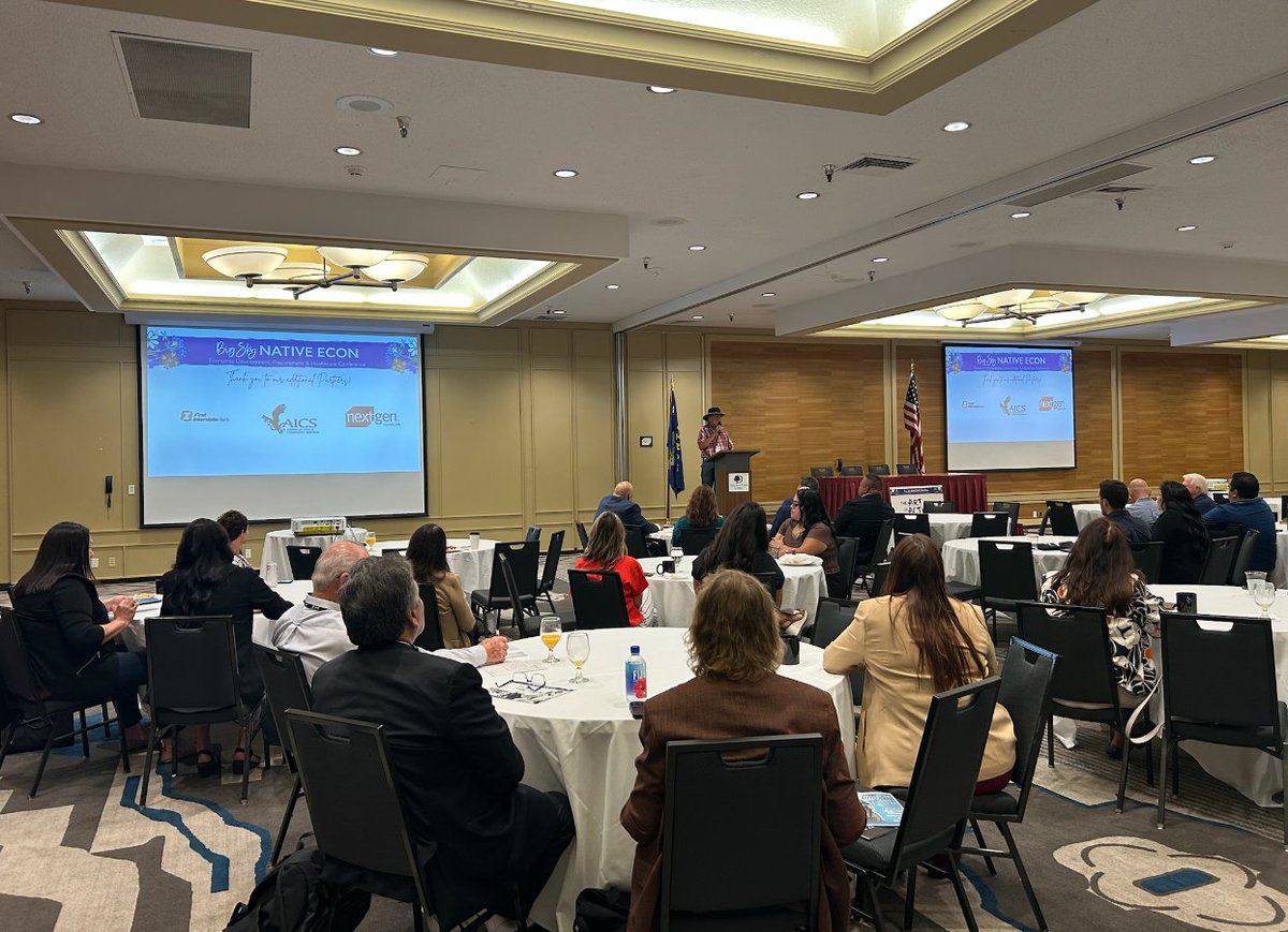 Team Downing is hard at work meeting with folks across MT-02!

Today, my staff attended the Native American Development Corporation’s annual Big Sky Native ECon, where they had an insightful conversation about driving economic growth and innovation in Tribal communities across