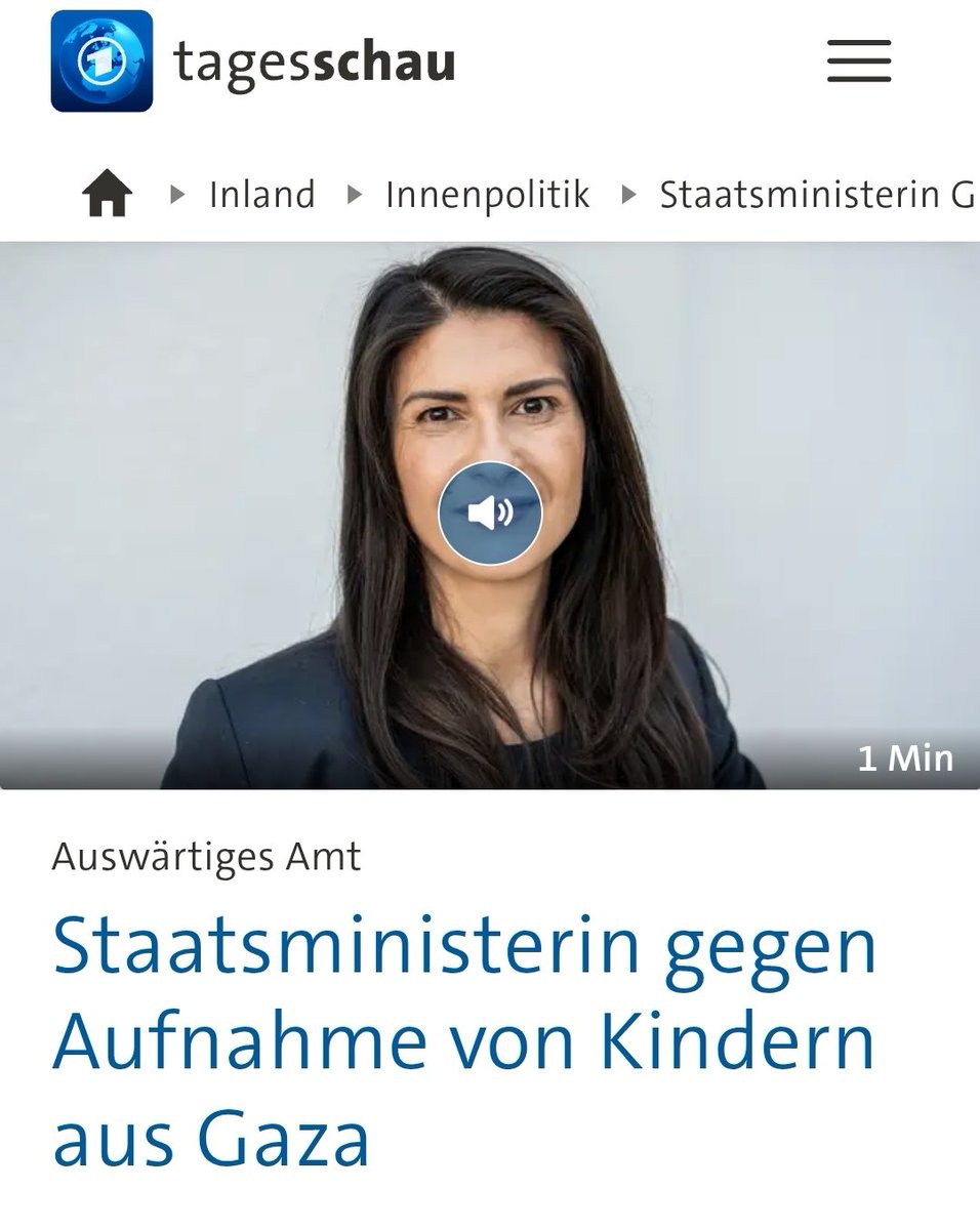 Die Einreiseblockade für kranke und verletzte Kinder aus Gaza ist ein absolut menschenverachtender und widerwärtiger Tiefpunkt deutscher Nachkriegsgeschichte, den ich je erleben musste. Wie können Sie derart kaltblütig und gefühllos handeln, <a href="/SerapGueler/">Serap Güler</a>?😢