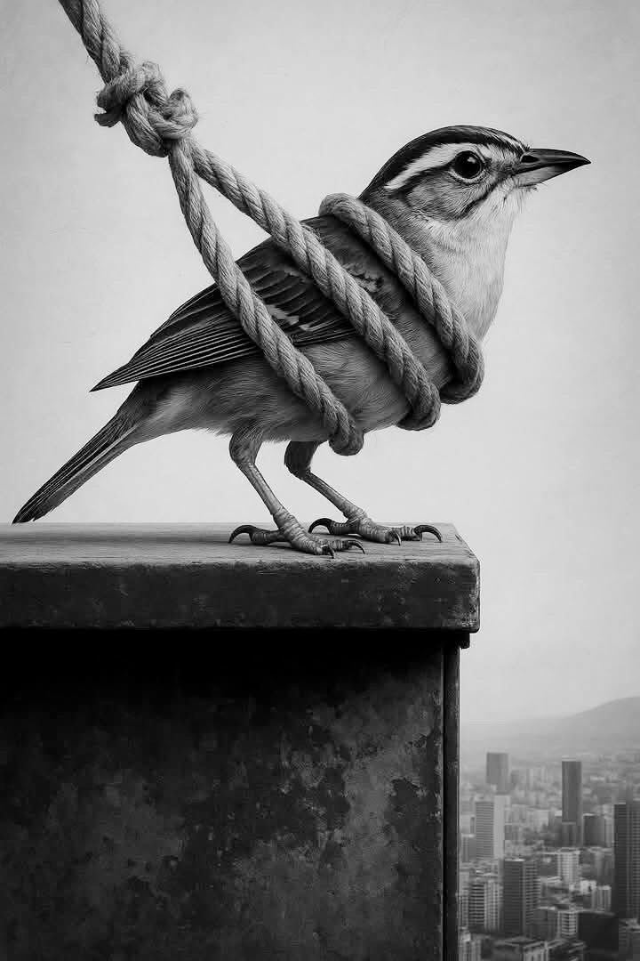 "الاُفق واسع 
لكن الطريق مُقيد"