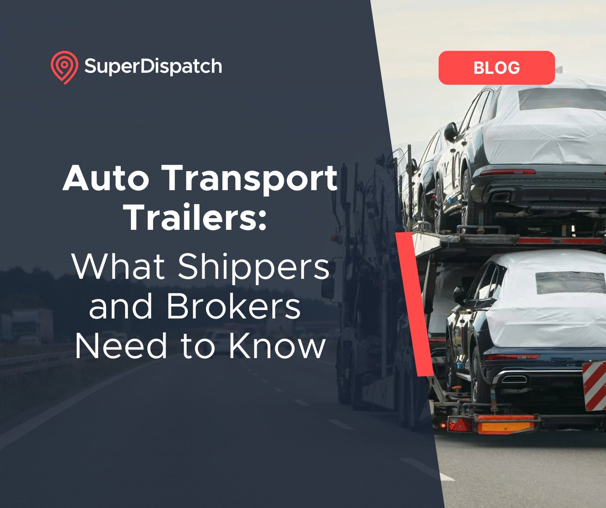 Trailer type isn’t just a carrier detail.
It impacts cost, timing, vehicle safety—and your customer’s entire experience.

📦 Our latest blog explains:
bit.ly/4fkXzmZ
#AutoTransport #CarHauling #Logistics