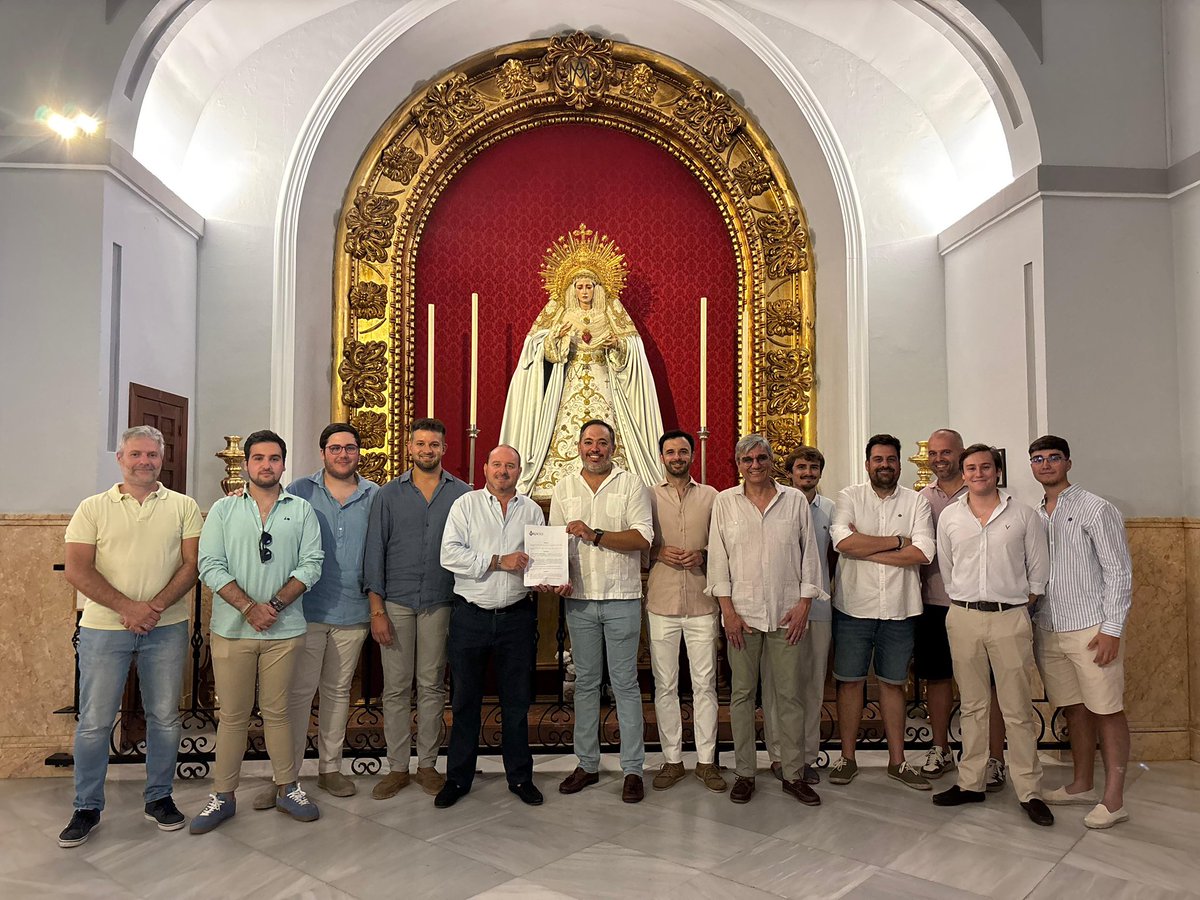 OFICIAL | Comunicamos con especial ilusión el acuerdo alcanzado con la Real Cofradía del Santísimo Cristo del Amor y Nuestra Señora de la Caridad de Málaga para acompañar musicalmente a su titular mariana los dos próximos años.

#SuenaelRocío #CofradíasMLG
