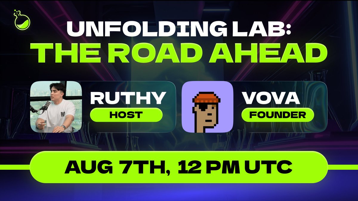 Memes Lab (@memeslabxyz) on Twitter photo LAB is entering its most pivotal chapter yet
This Thursday at 12 PM UTC, hear <a href="/vsadkovv/">Vova Sadkov</a> break down what’s coming next for LAB, and why it changes everything
Set your reminders for this one 🔔 LAB is entering its most pivotal chapter yet
This Thursday at 12 PM UTC, hear <a href="/vsadkovv/">Vova Sadkov</a> break down what’s coming next for LAB, and why it changes everything
Set your reminders for this one 🔔