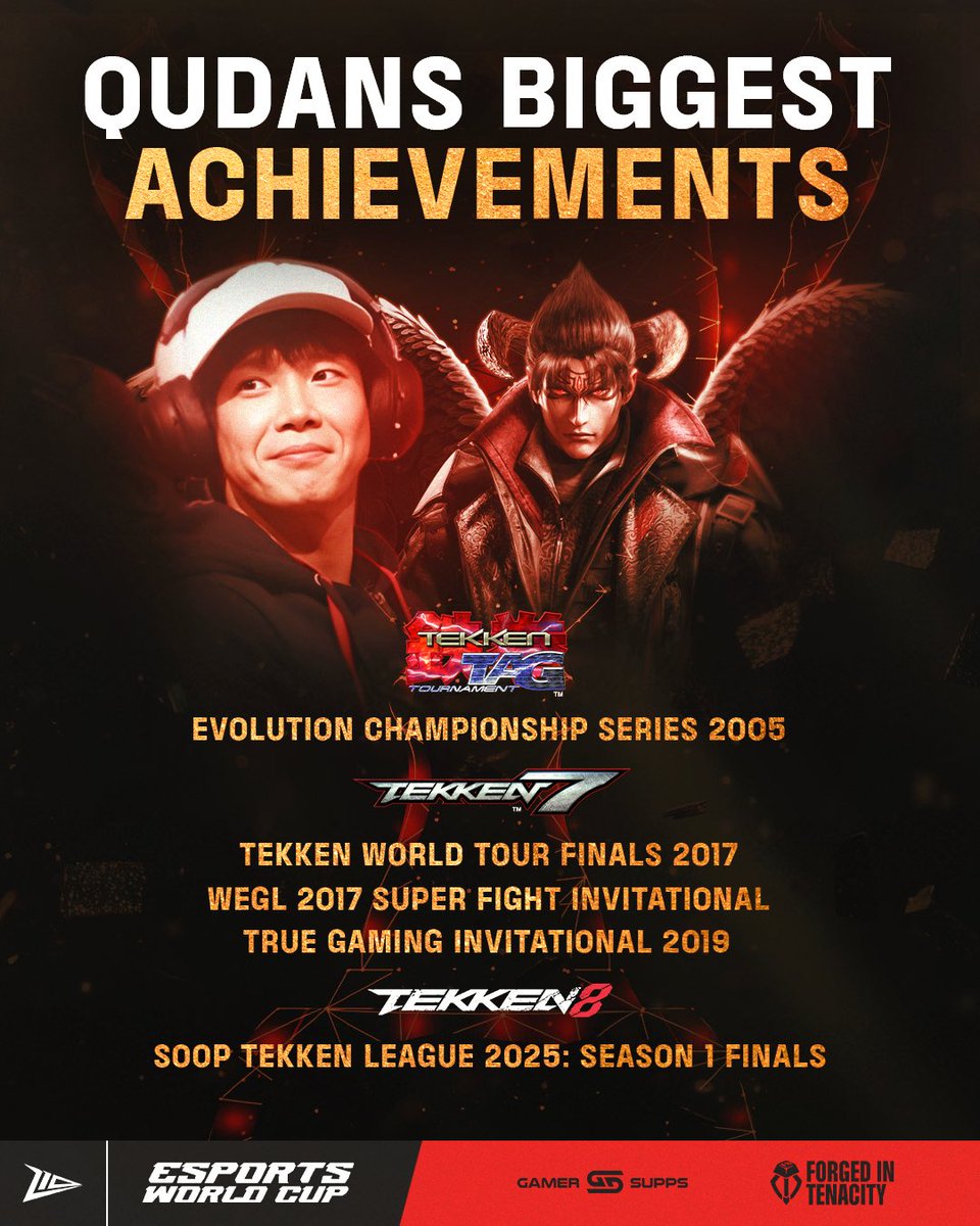 Z10esports's tweet photo. Before @qudans1987’s LCQ start tomorrow, let’s reminisce his biggest achievements!!

Do you think this years #EWC will join the list? 🤔

#EWC2025 #Z10EWC #EWCNews #qudans https://t.co/xR2hw91TZX