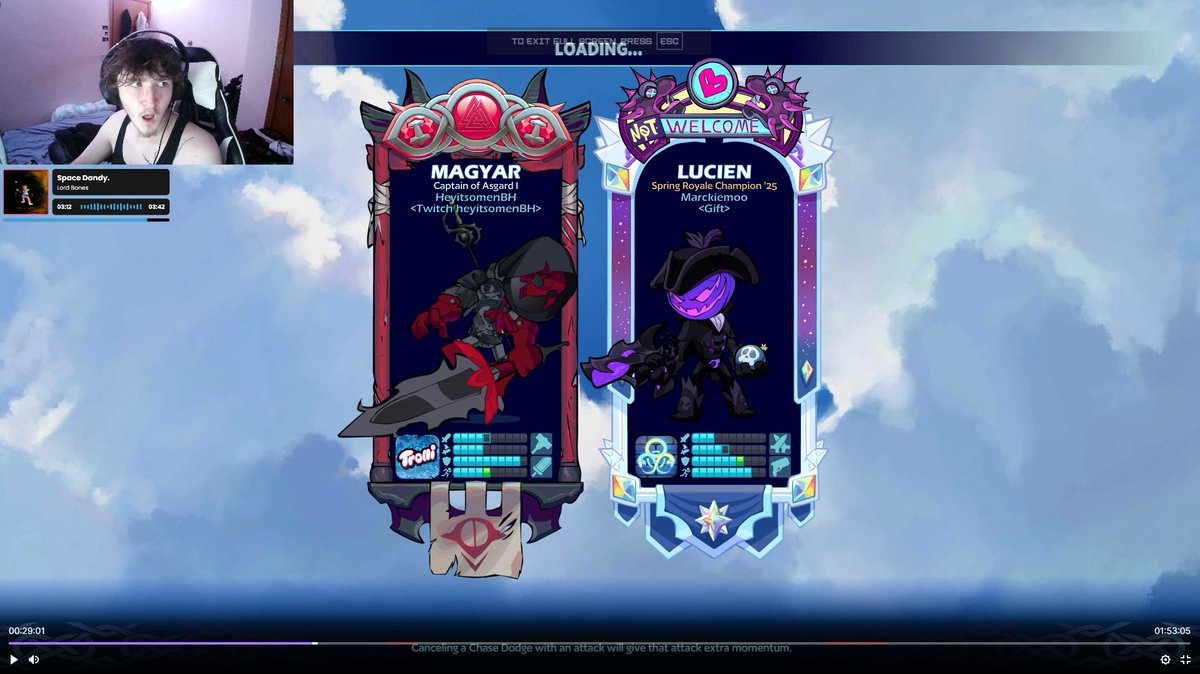 Face of terror when your on the last character  for heatwave