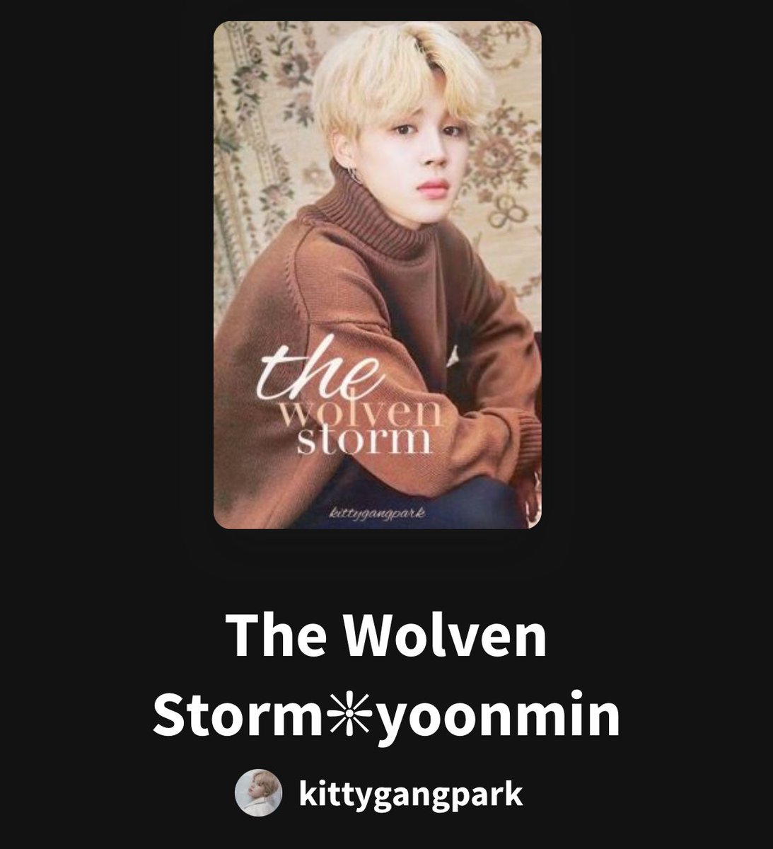 ruh eşine kavuşamayan omega jimin x alfa tilki melezi yoongi okumanın bünyede bıraktığı hasar