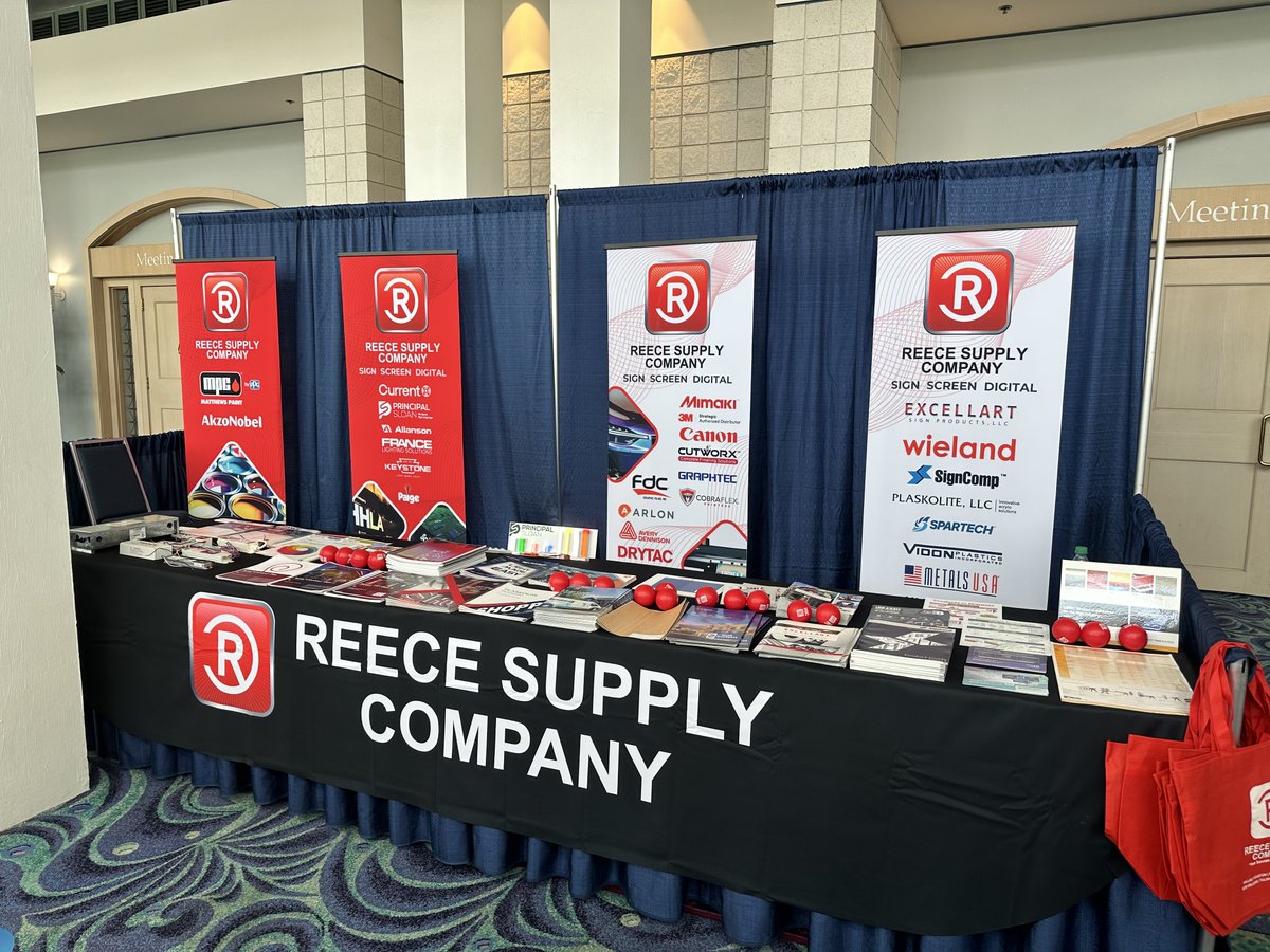 The Reece team had an incredible time at Mid-South Sign Association connecting with all of you! Thanks to everyone who stopped by, we’ll see you at the next one!