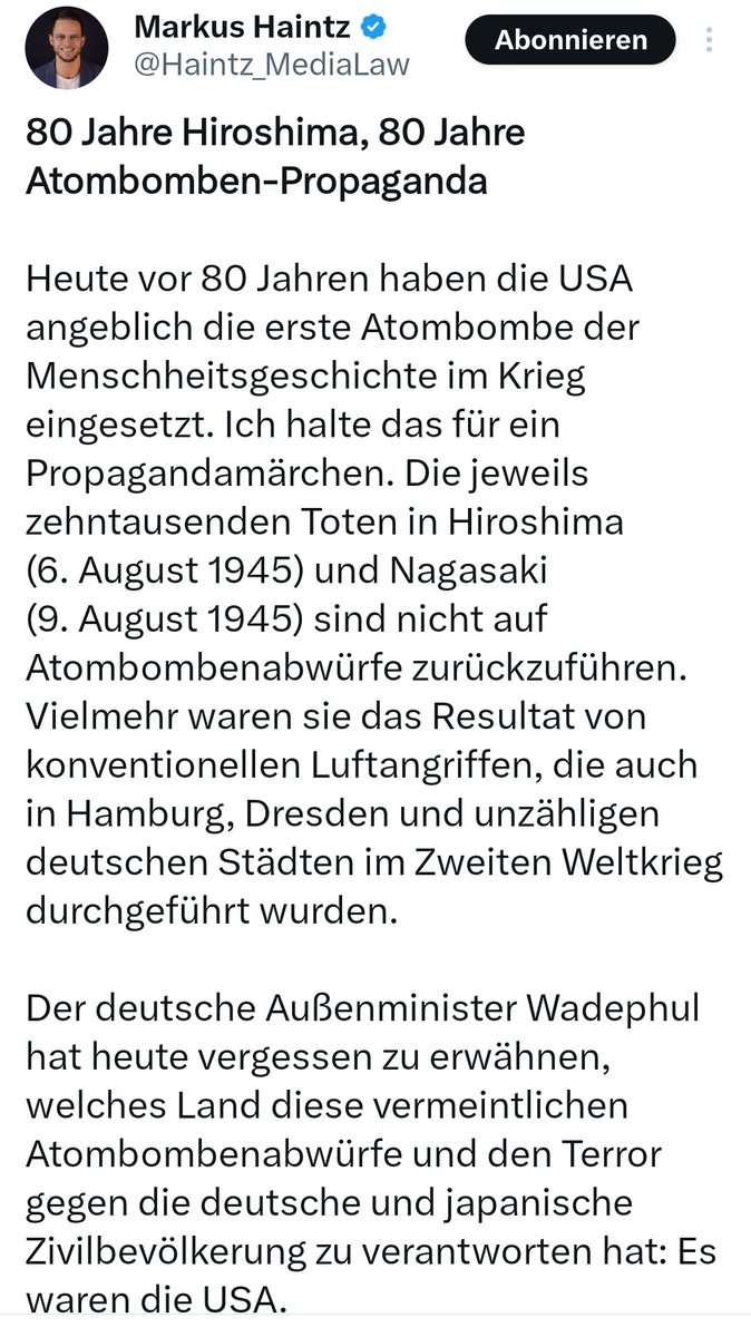 Wie aus einer Parallelwelt....