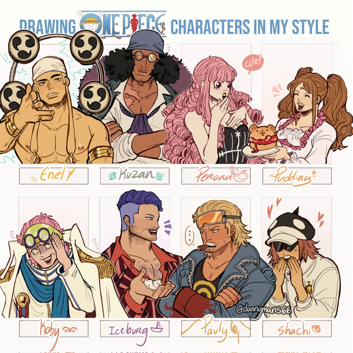 So many characters #ONEPIECE