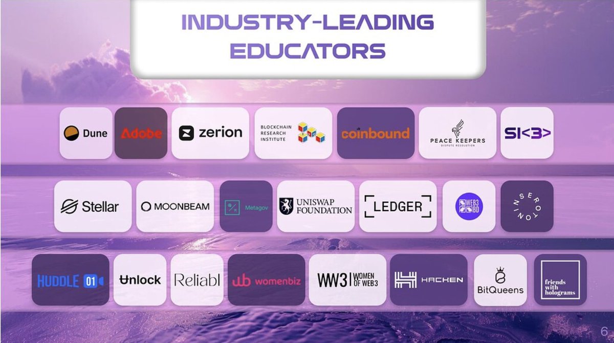 RARI Foundation (@rarifoundation) on Twitter photo Thanks to web3, more women than ever are stepping into tech.
That’s why we’re excited to join the Grow3dge Accelerator by <a href="/si3_ecosystem/">SI3</a>, alongside 22 women educators/operators in web3.
A few notable speakers include:
<a href="/stellaachenbach/">stellaachenbach 👉 Lead Steward Unlock DAO</a> - <a href="/UnlockProtocol/">Ʉnlock Protocol</a>
<a href="/anke_g_liu/">anke.xlm</a> - Thanks to web3, more women than ever are stepping into tech.
That’s why we’re excited to join the Grow3dge Accelerator by <a href="/si3_ecosystem/">SI3</a>, alongside 22 women educators/operators in web3.
A few notable speakers include:
<a href="/stellaachenbach/">stellaachenbach 👉 Lead Steward Unlock DAO</a> - <a href="/UnlockProtocol/">Ʉnlock Protocol</a>
<a href="/anke_g_liu/">anke.xlm</a> -