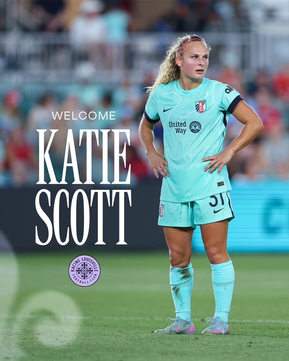 Racing Louisville FC (@racingloufc) on Twitter photo A new face has arrived in the Ville! ๐
We have acquired defender <a href="/Katiescott_31/">Katie Scott</a> on loan from Kansas City Current for the remainder of the 2025 season!
๐ tinyurl.com/2xmh9kdu A new face has arrived in the Ville! ๐
We have acquired defender <a href="/Katiescott_31/">Katie Scott</a> on loan from Kansas City Current for the remainder of the 2025 season!
๐ tinyurl.com/2xmh9kdu
