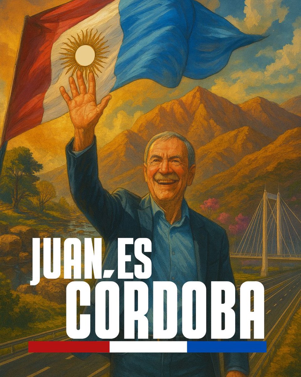 GritoFederal's tweet photo. Nadie conoce a Córdoba mejor que él. Nadie mejor que él para defenderla. 

Sin gritos, sin romper nada, pero CONSTRUYENDO TODO. Defendiendo a la producción, a la generación de empleo, al federalismo. Defendiendo a Córdoba. 

En Córdoba se necesita al mejor: se necesita a Juan. https://t.co/xMWq2gjfLz