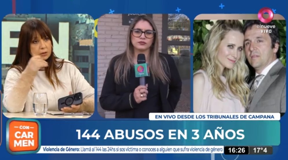 #ConCarmen | El infierno que pasó Julieta Prandi 

#Sumate
📺elnueve.com.ar