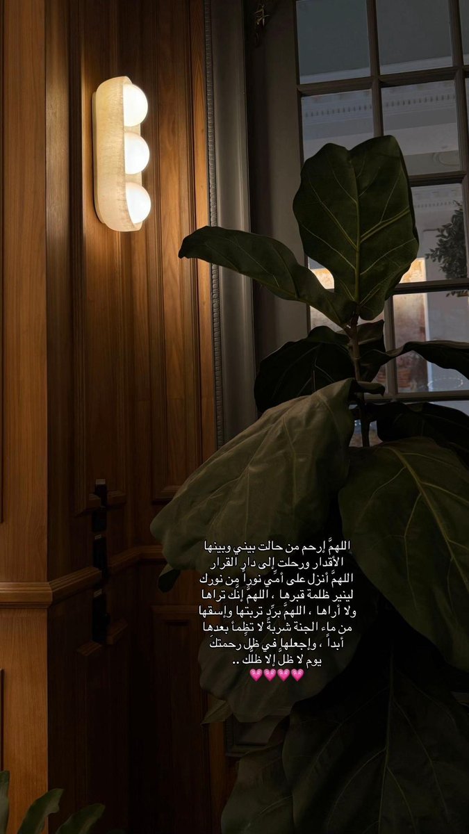 اللهمَّ إرحم من حالت بيني وبينها الأقدار ، ورحلت إلى دار القرار ، اللهمَّ ياحيُّ ياقيُّوم أنزل على أمِّي نوراً من نورك يُضيءُ عليها ظلمة قبرها ياأرحم الراحمين ، اللهمَّ وسِّع عليها قبرها وإجعله في نعيمٍ دائمٍ يا ذا الجلال والإكرام💔أمي