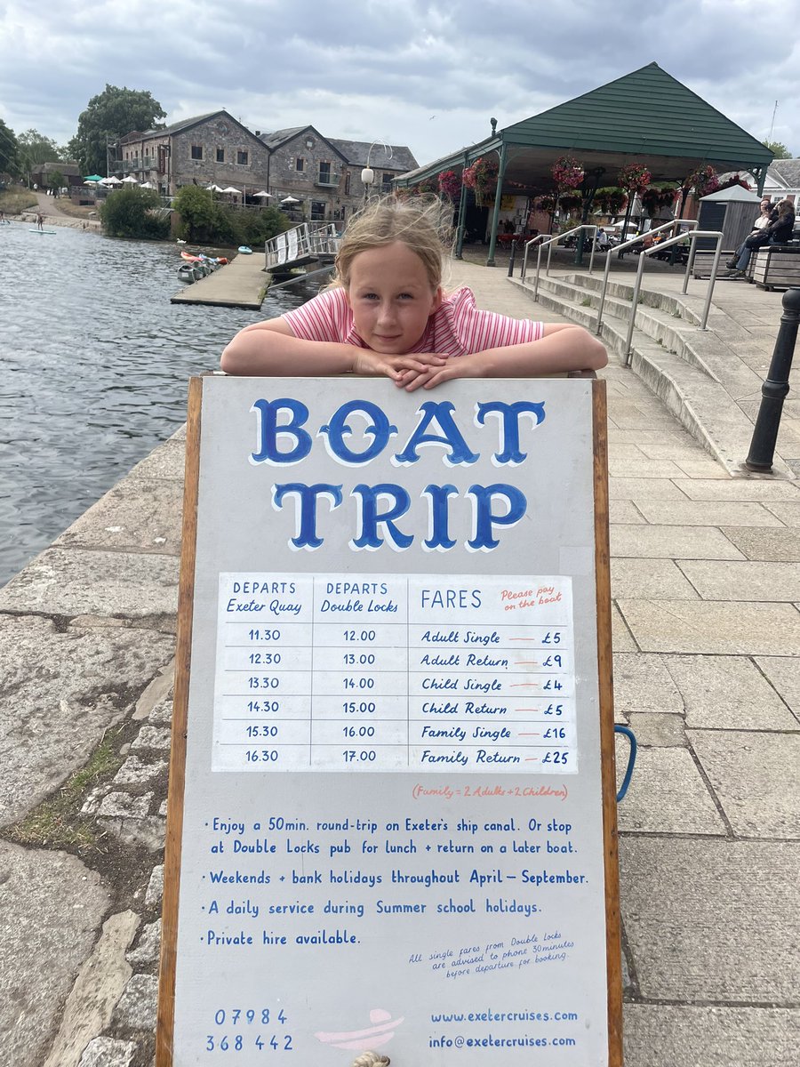 #Summerholiday events at the Exeter Quay