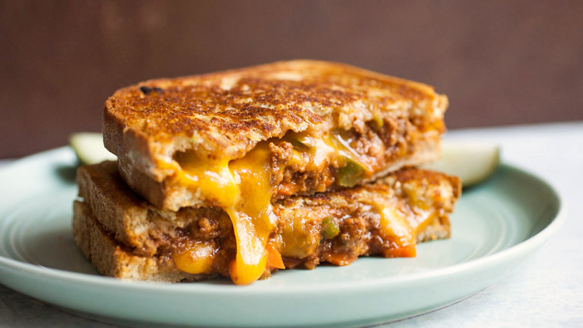 Would you eat a Sloppy Joe Grilled Cheese?