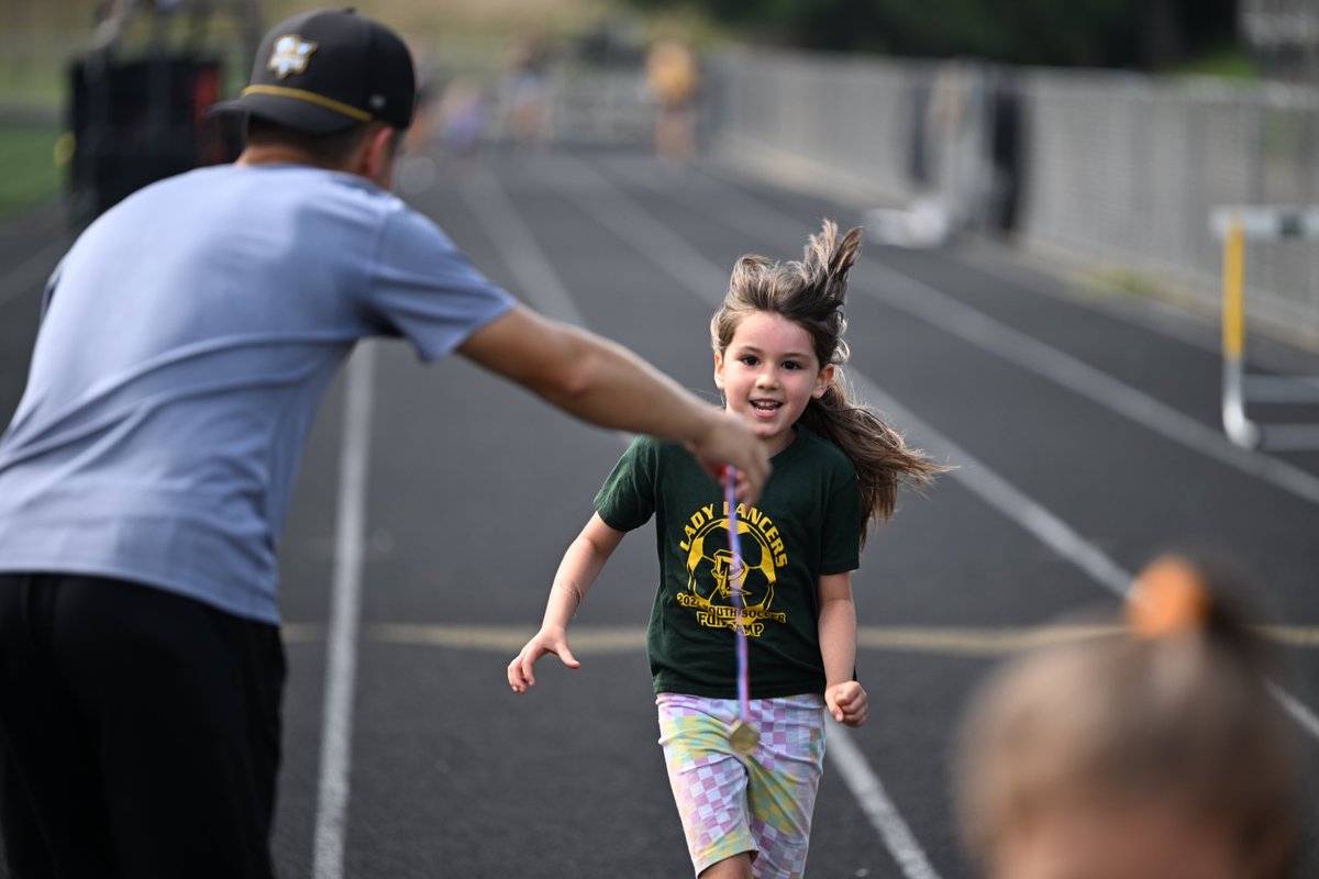 We hope everyone enjoyed today's Kids of Steel Family Fun Run! Every summer the Fun Run concludes the Kids of Steel program, which offers elementary students the opportunity to learn and embrace staying active outside of school in a variety of fun ways. #DLProud #Wellness