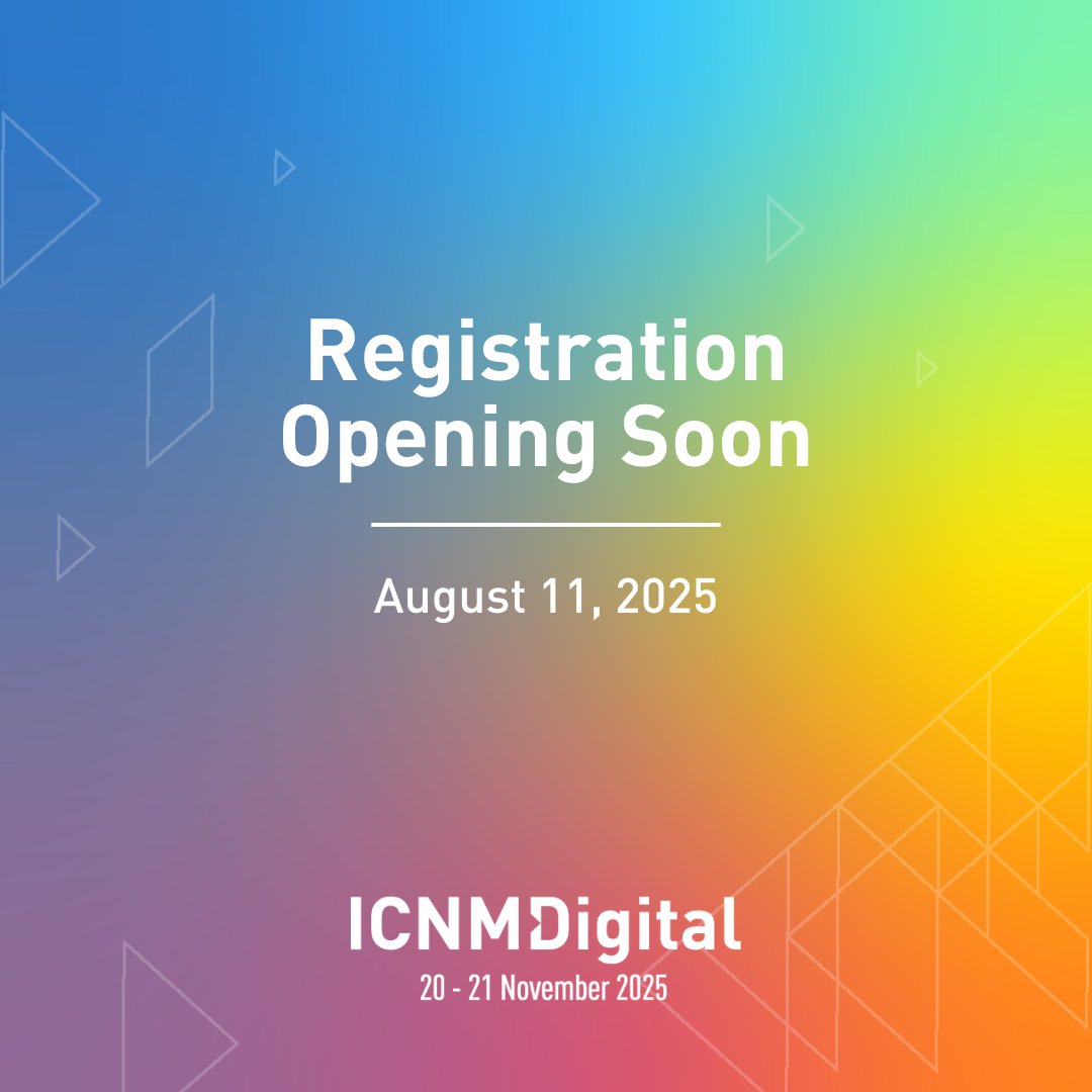 One week to go!

#ICNMD2025 registration opens 11 August.

Join global experts, get CME credits, and stay ahead of the curve in neuromuscular care.

📅 20–21 November | 💻 100% Virtual 
👉 icnmd.org/icnmdigital-20…

#MedicalConference #Neuromuscular