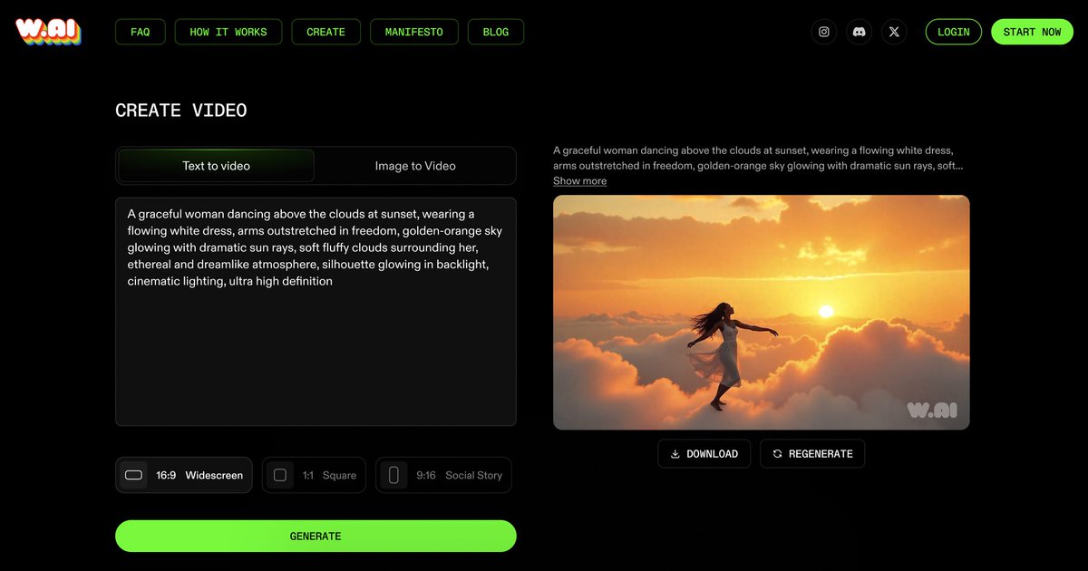 wai_protocol's tweet image. free video &amp;amp; image generation coming soon

powered by the w.ai network

w