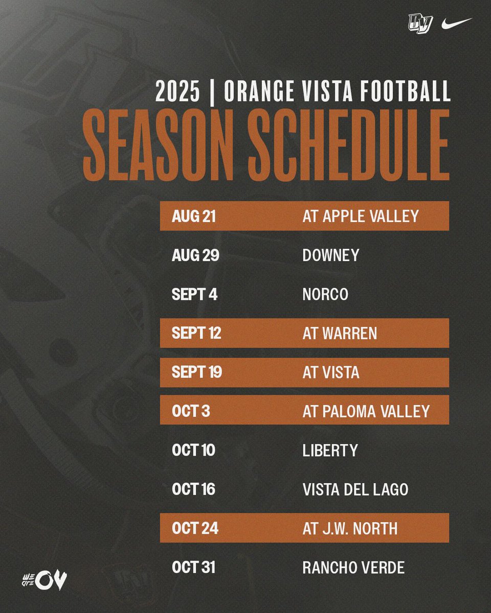 It’s Football SZN 🔥 #WeAreOV