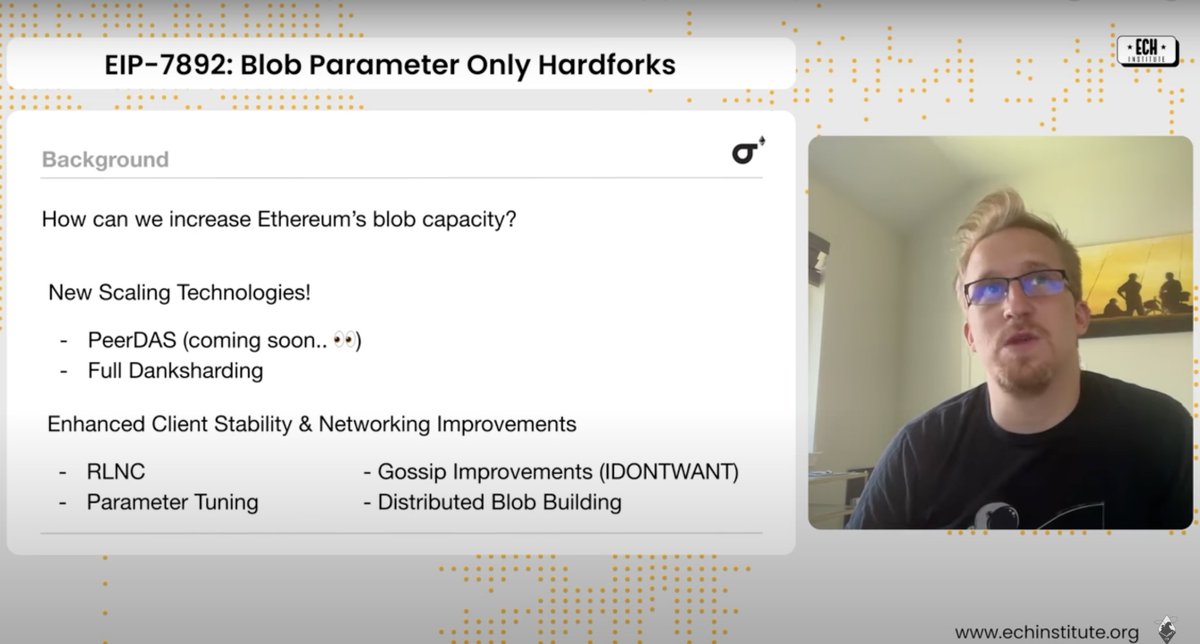 poojaranjan19's tweet image. 4/ @EthDreamer  also shares:
- Insights on upgrades and #coredev roles.
- Capacity management challenges for Ethereum.
- Layer 2 implications and better upgrade alignment.
- Why predictability &amp;amp; community feedback are key.