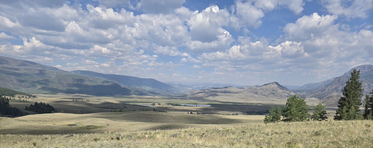 Today's painting spot. Beautiful even with the smoke