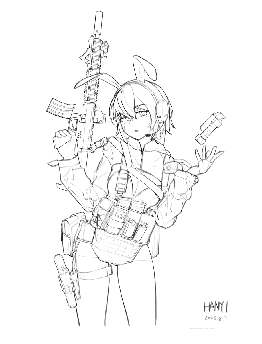 HANYI___'s tweet photo. rabbit. https://t.co/Qjeh335Y1l