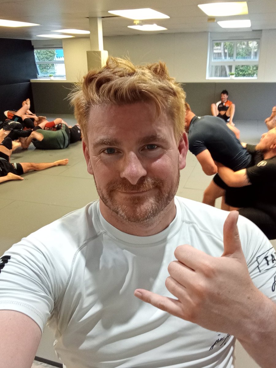 Andrew Jitsu (@andrew_jitsu81) on Twitter photo Baby steps but after 2 knee surgeries & just over 2 years off the mat I took my first steps back into BJJ tonight.
Amazing to finally be rolling back at <a href="/RogersJiujitsu/">Rogers JiuJitsu Academy</a> after so long & appreciate being part of such a supportive community.
#BJJ #JiuJitsu
#JiuJitsuHairDontCare Baby steps but after 2 knee surgeries & just over 2 years off the mat I took my first steps back into BJJ tonight.
Amazing to finally be rolling back at <a href="/RogersJiujitsu/">Rogers JiuJitsu Academy</a> after so long & appreciate being part of such a supportive community.
#BJJ #JiuJitsu
#JiuJitsuHairDontCare